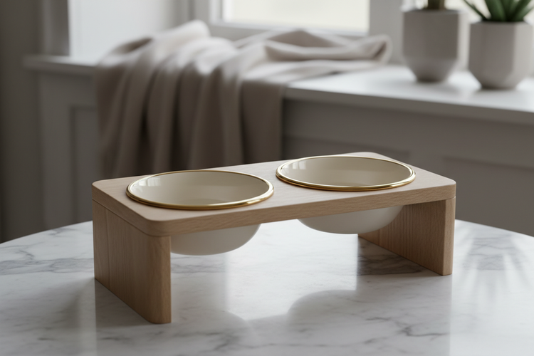 Ceramic Elevated Bowls