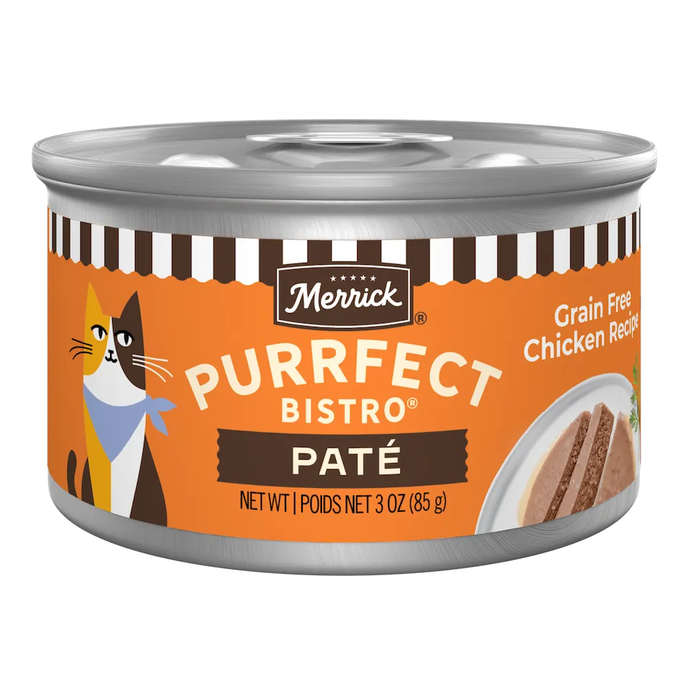 Merrick Purrfect Bistro Grain Free Adult Chicken Pate Cat - main product image