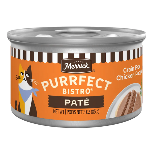 Merrick Purrfect Bistro Grain Free Adult Chicken Pate Cat - main product image