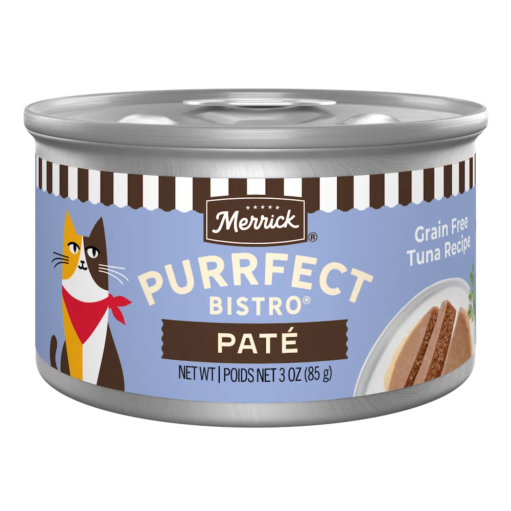 Merrick Purrfect Bistro Grain Free Adult Tuna Pate Cat Food - main product image