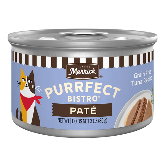 Merrick Purrfect Bistro Grain Free Adult Tuna Pate Cat Food - main product image