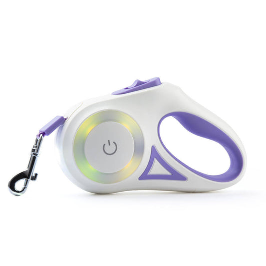 Glowing Automatic Retractable Dog Rope Pet Leash Adjustable - main product image