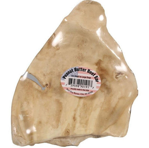 Natures Own Best Buy Bones USA Cow Ear Peanut Butter Dog - main product image