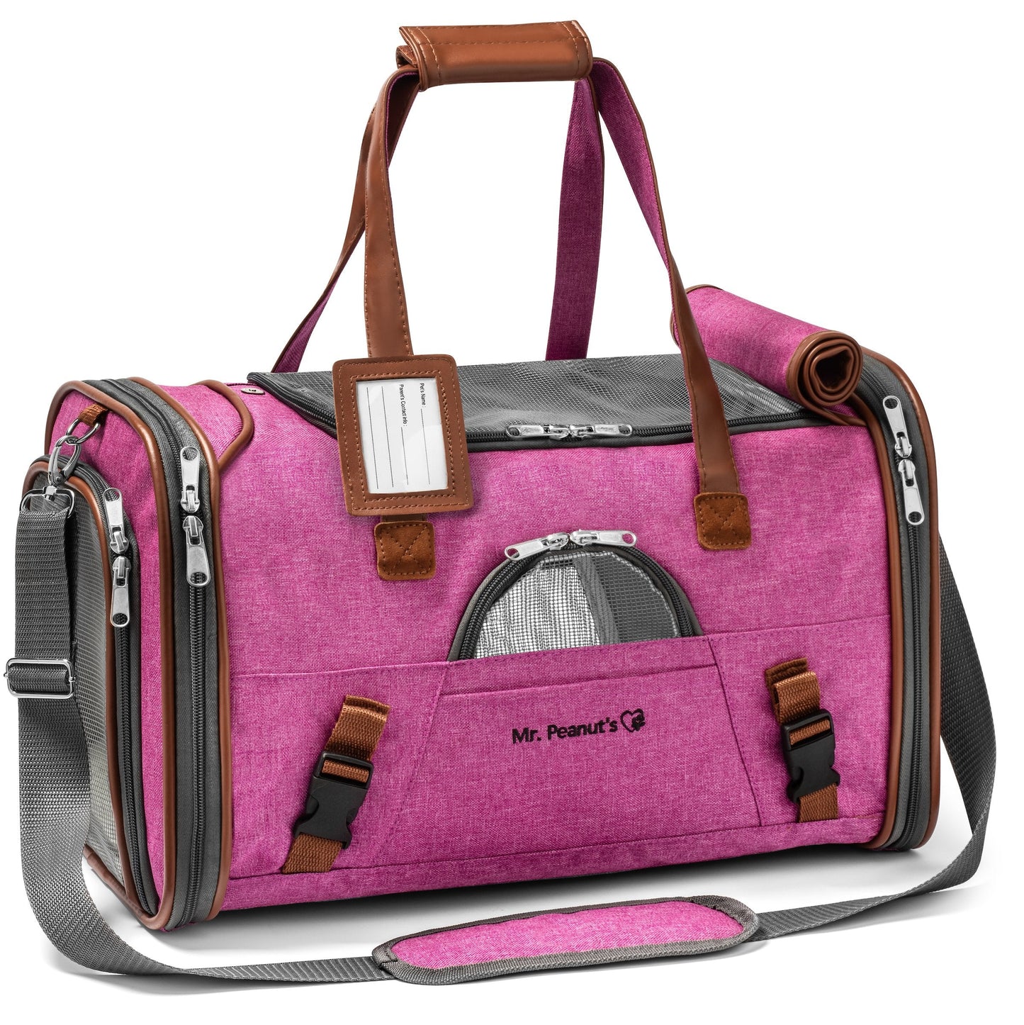 Mr. Peanut's Gold Series Standard Size Airline Compliant Pet Carrier - gallery image 13