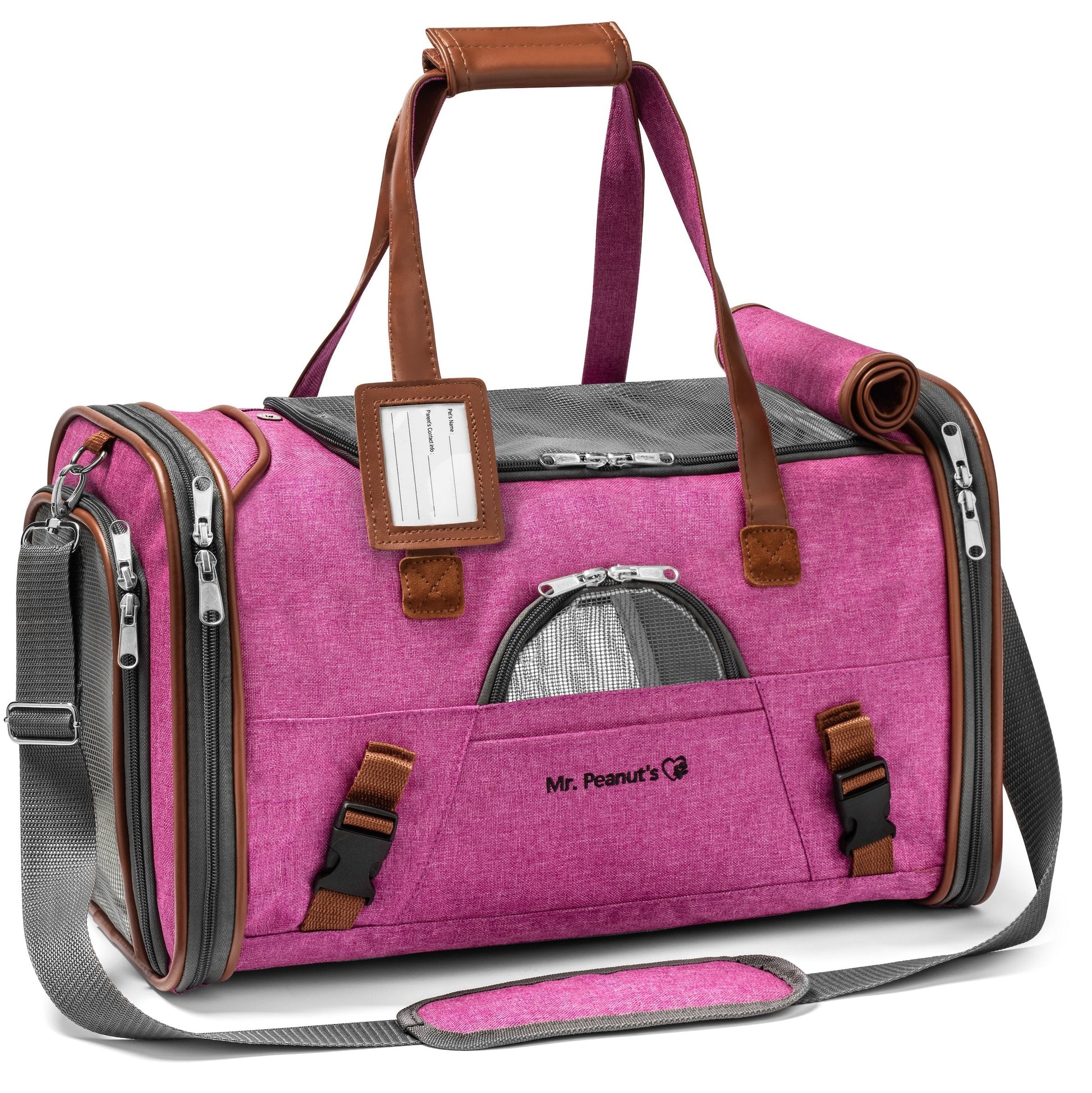 Mr. Peanut's Gold Series Standard Size Airline Compliant Pet Carrier - gallery image 13