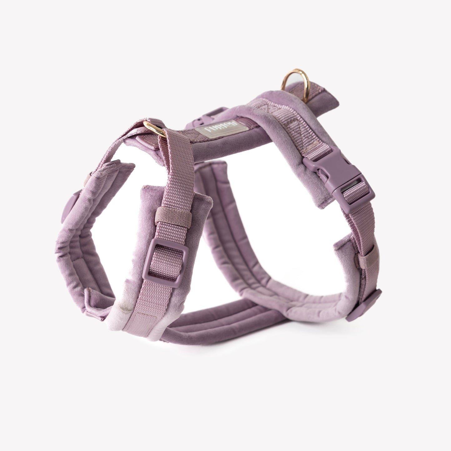 Lilac - Velvet Dog Harness - main product image