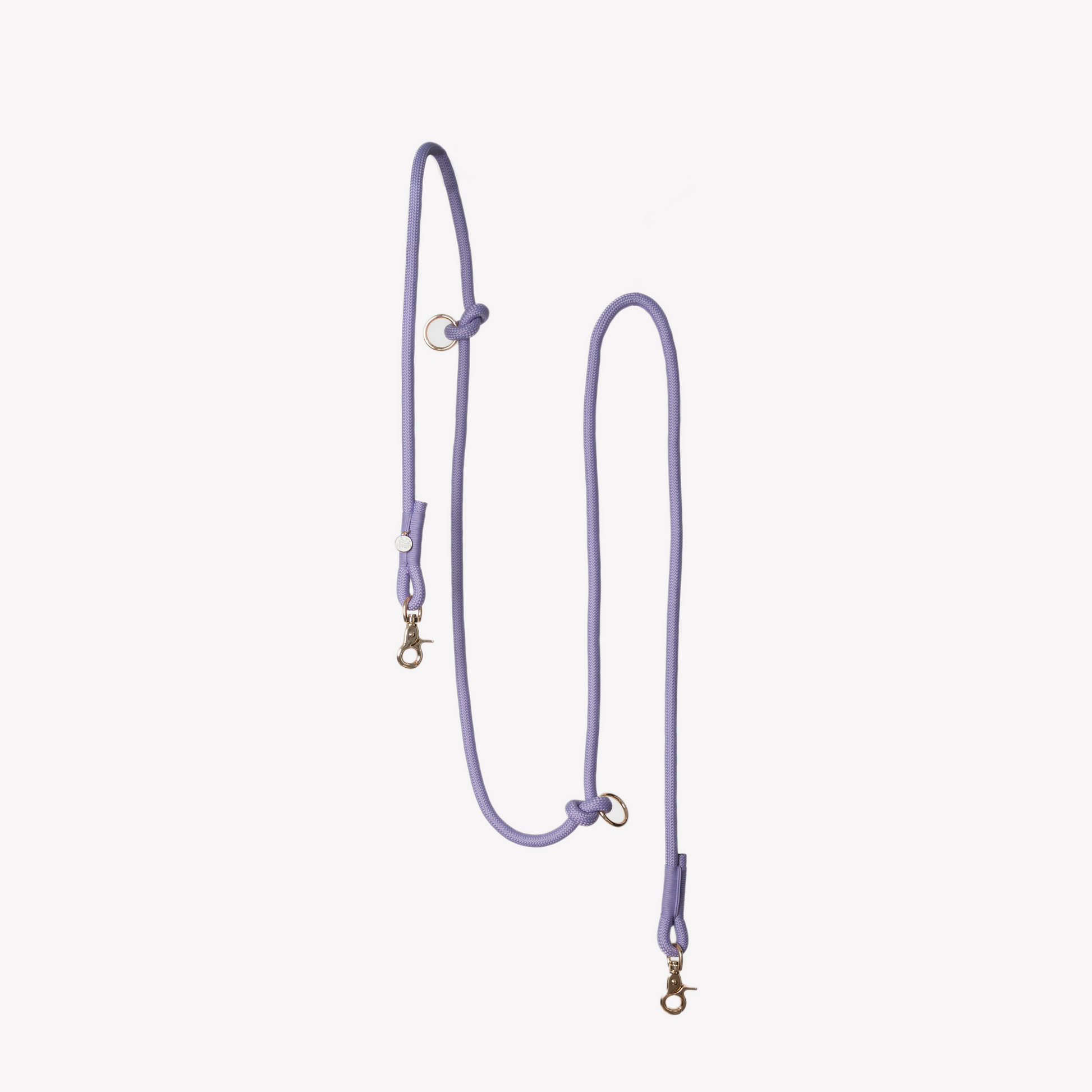 Lavender Hands-Free Braided Leash for Dogs - Premium - main product image