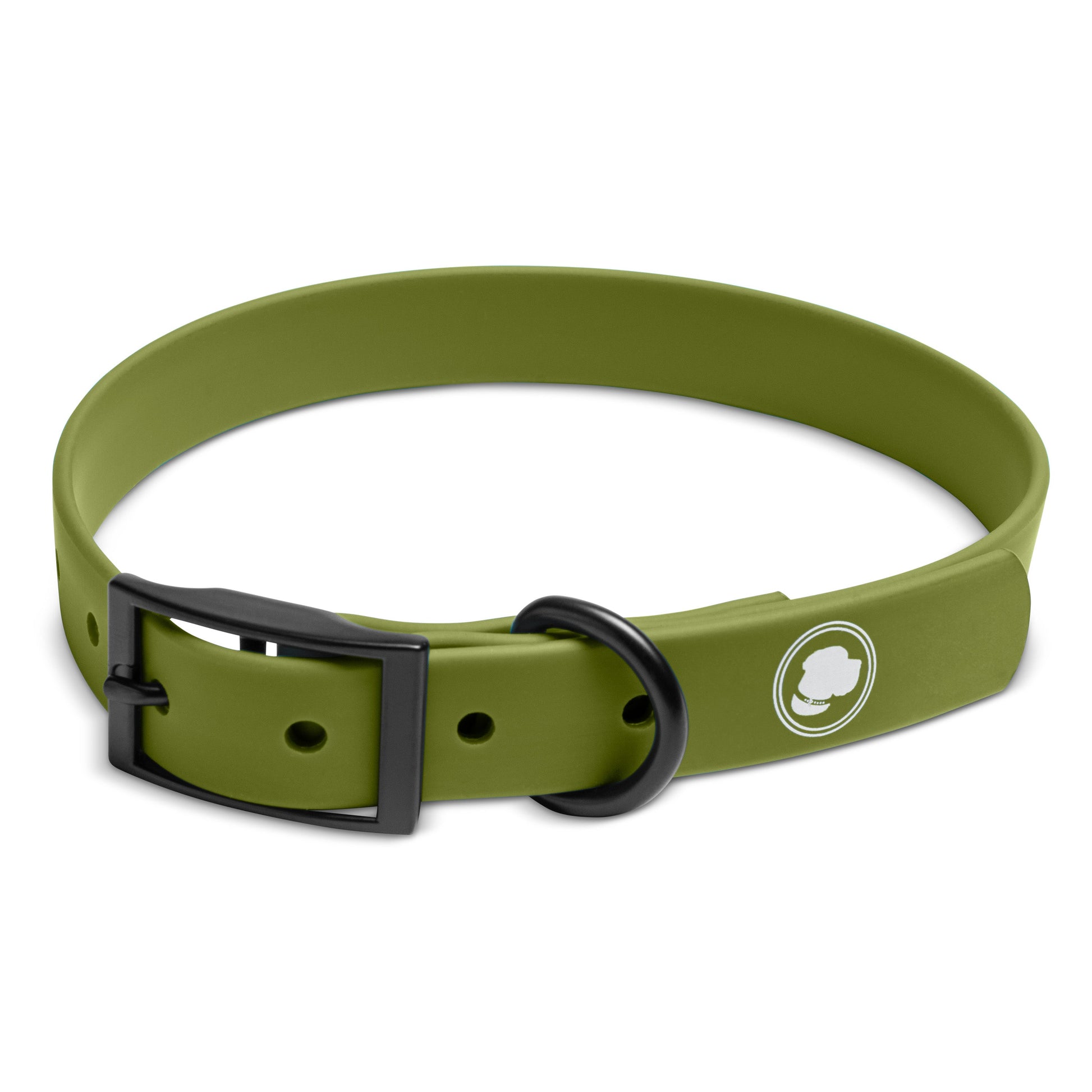 Dog Collar Collar Olive Green Adjustable Walking Collar - main product image for dog collar