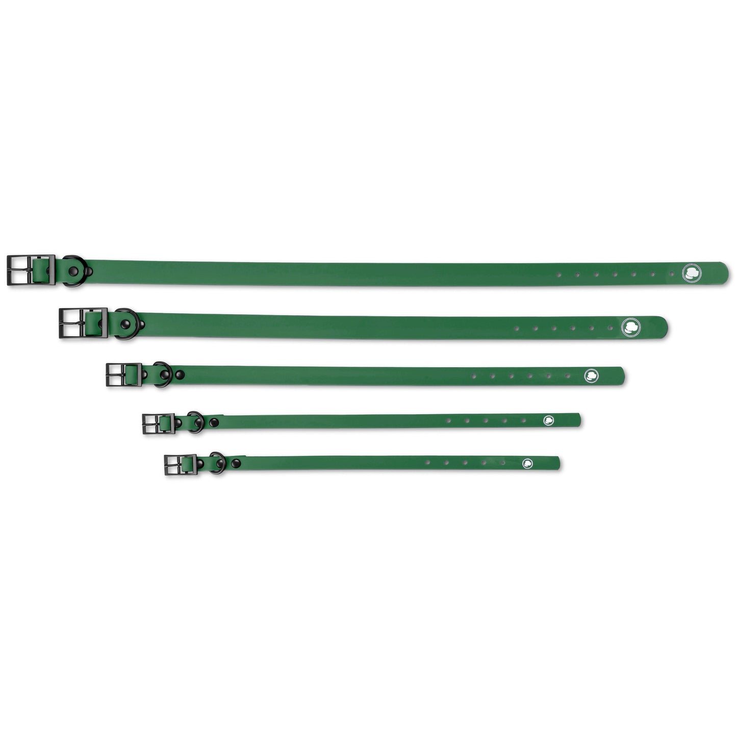 Dog Collar Collar Clover Green Adjustable Walking Collar - lifestyle product image for dog collar