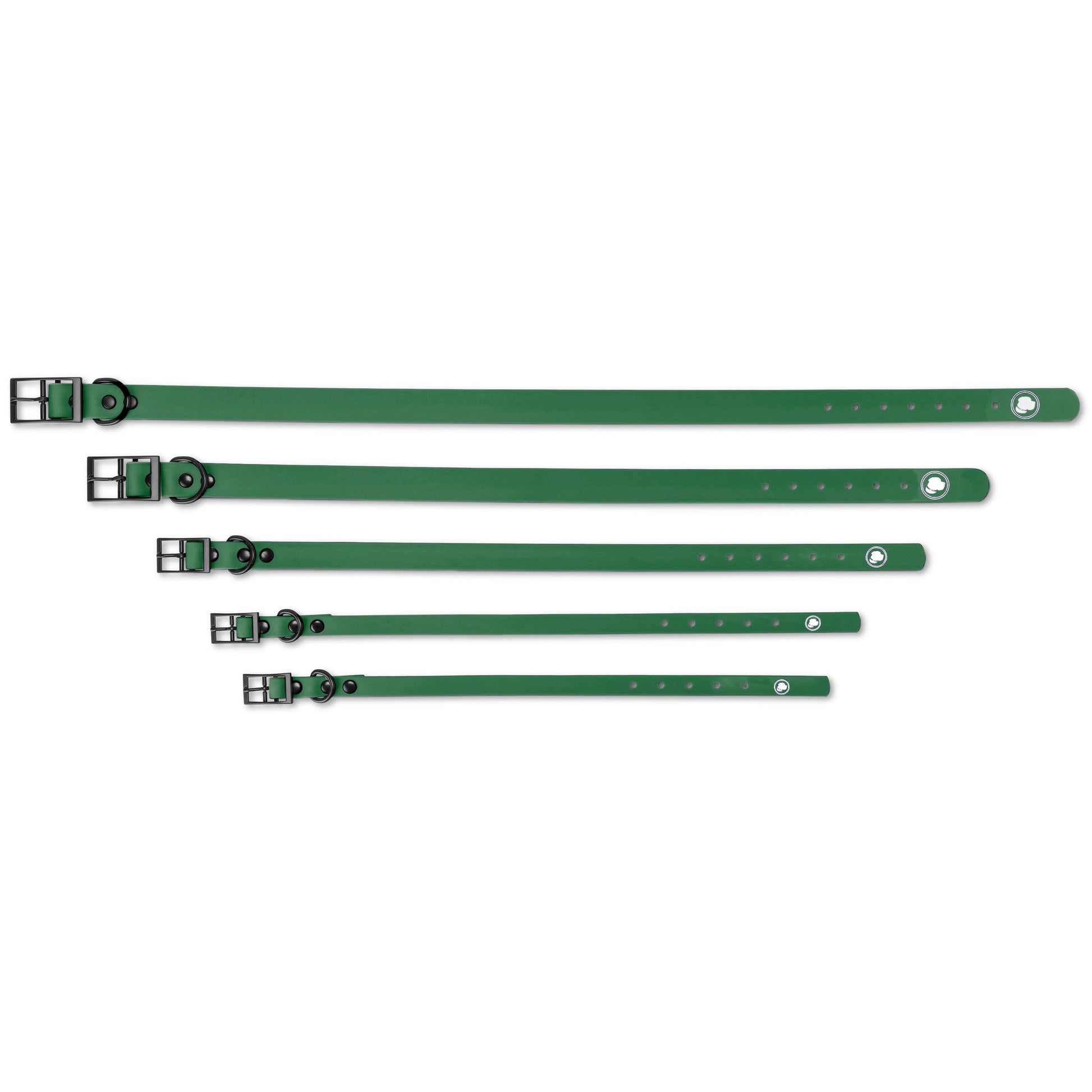 Dog Collar Collar Clover Green Adjustable Walking Collar - lifestyle product image for dog collar