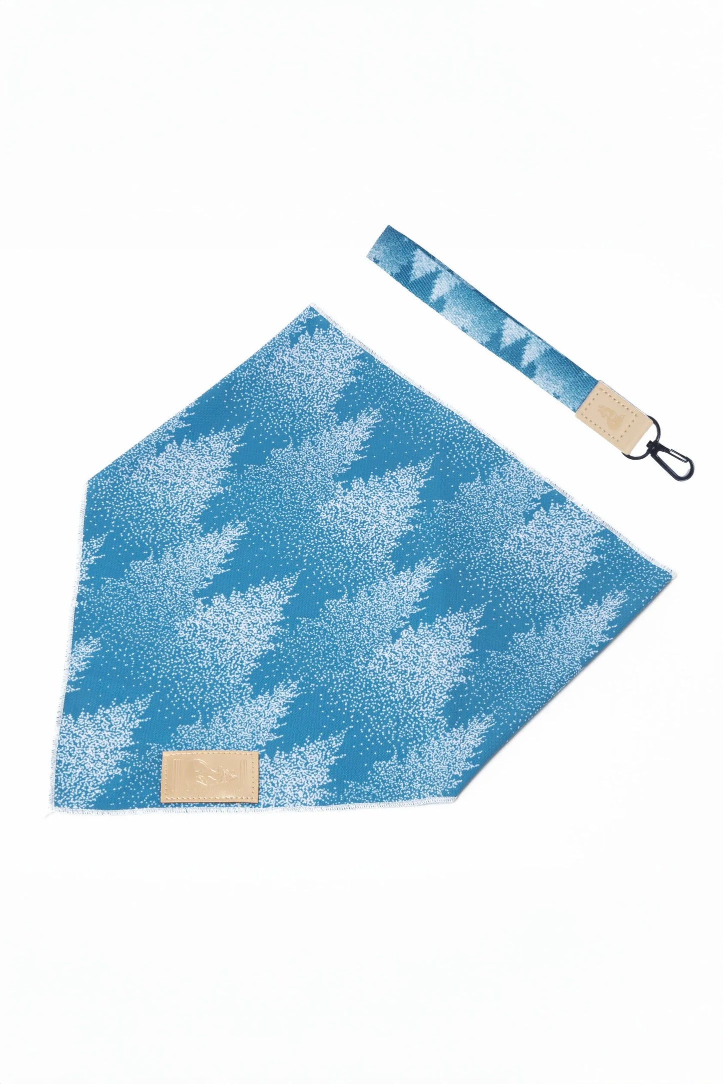 Siberian Spruce Dog Bandana Matching Keychain Dog Bandanas - main product image