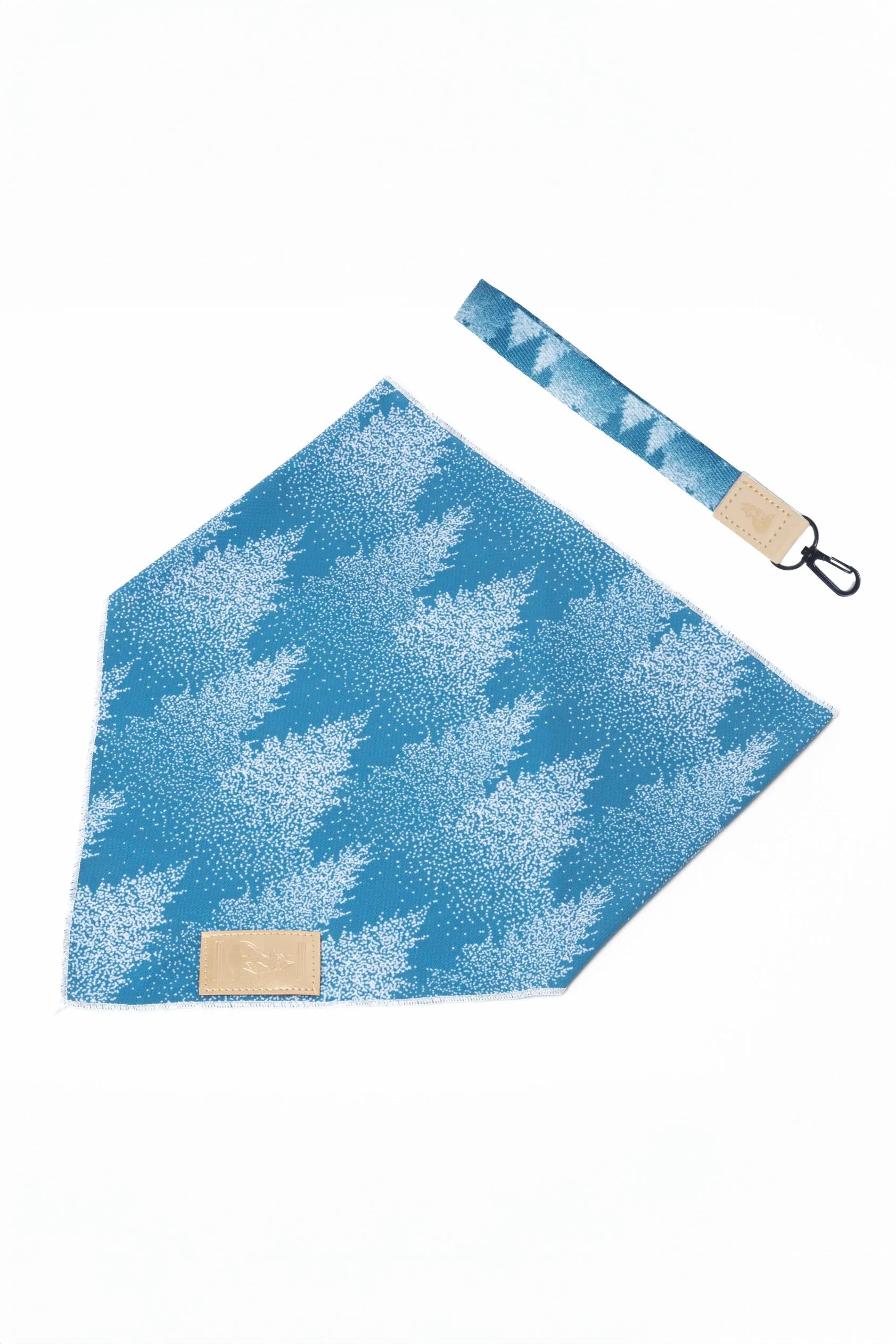Siberian Spruce Dog Bandana Matching Keychain Dog Bandanas - main product image
