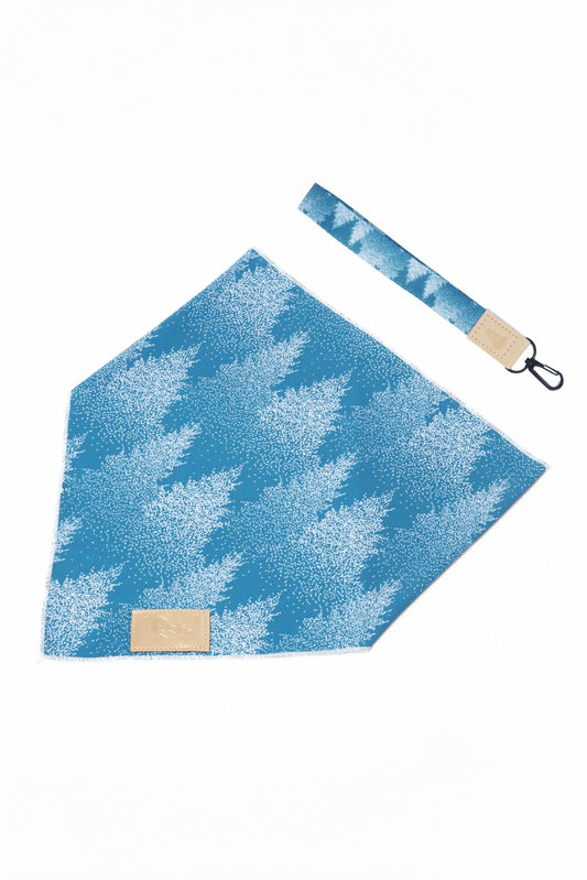 Siberian Spruce Dog Bandana Matching Keychain Dog Bandanas - main product image