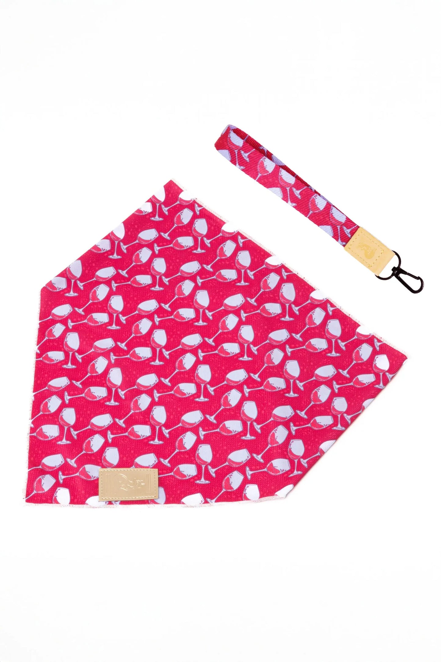 Red Mountain Syrah Dog Bandana Matching Keychain Dog Premium - main product image