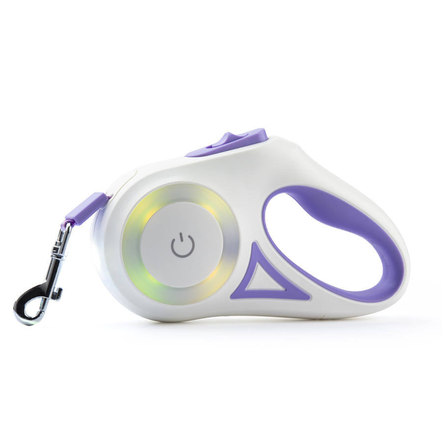 Glowing Automatic Retractable Dog Rope Pet Leash Adjustable - gallery image 9