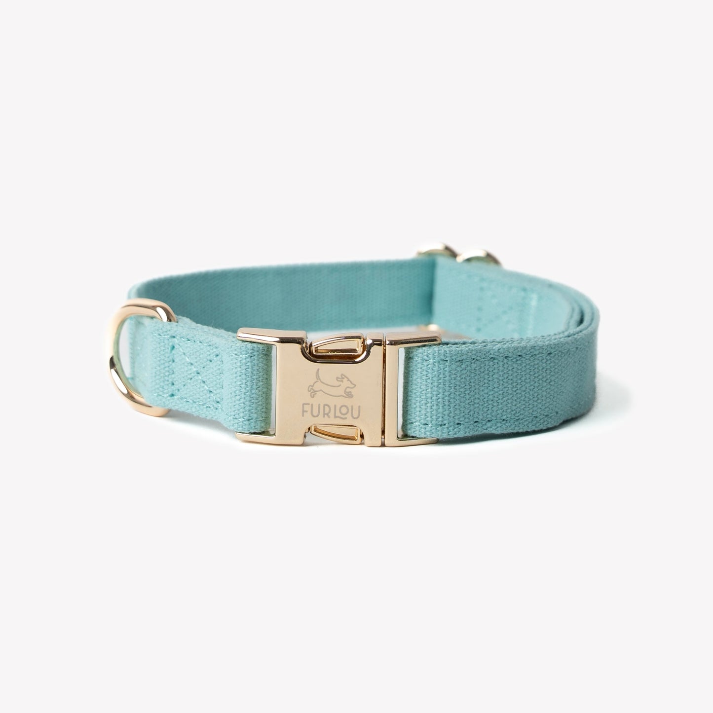 Dog Collars 'Blue' Canvas Dog Collar Premium Pet Supply - main product image