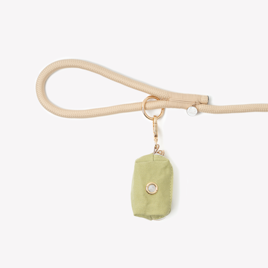 Dog Waste Management 'Green' Poop Bag Holder Premium Pet Sup - main product image