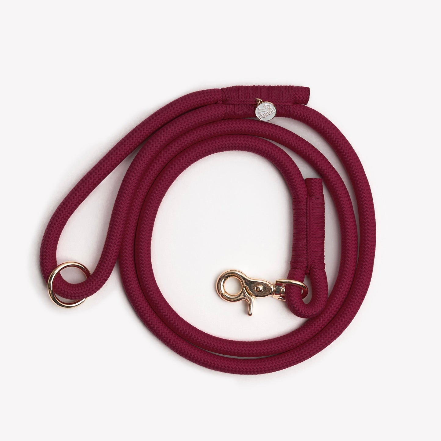 Dog Toys 'Bordeaux' Braided Rope Leash Premium Pet Supply - main product image