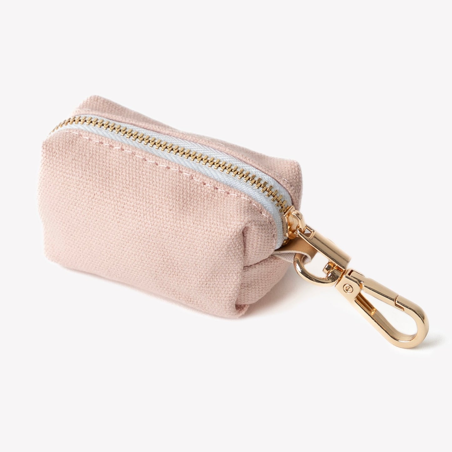 Dog Waste Management 'Baby Pink' Poop Bag Holder Premium Pet - detail view