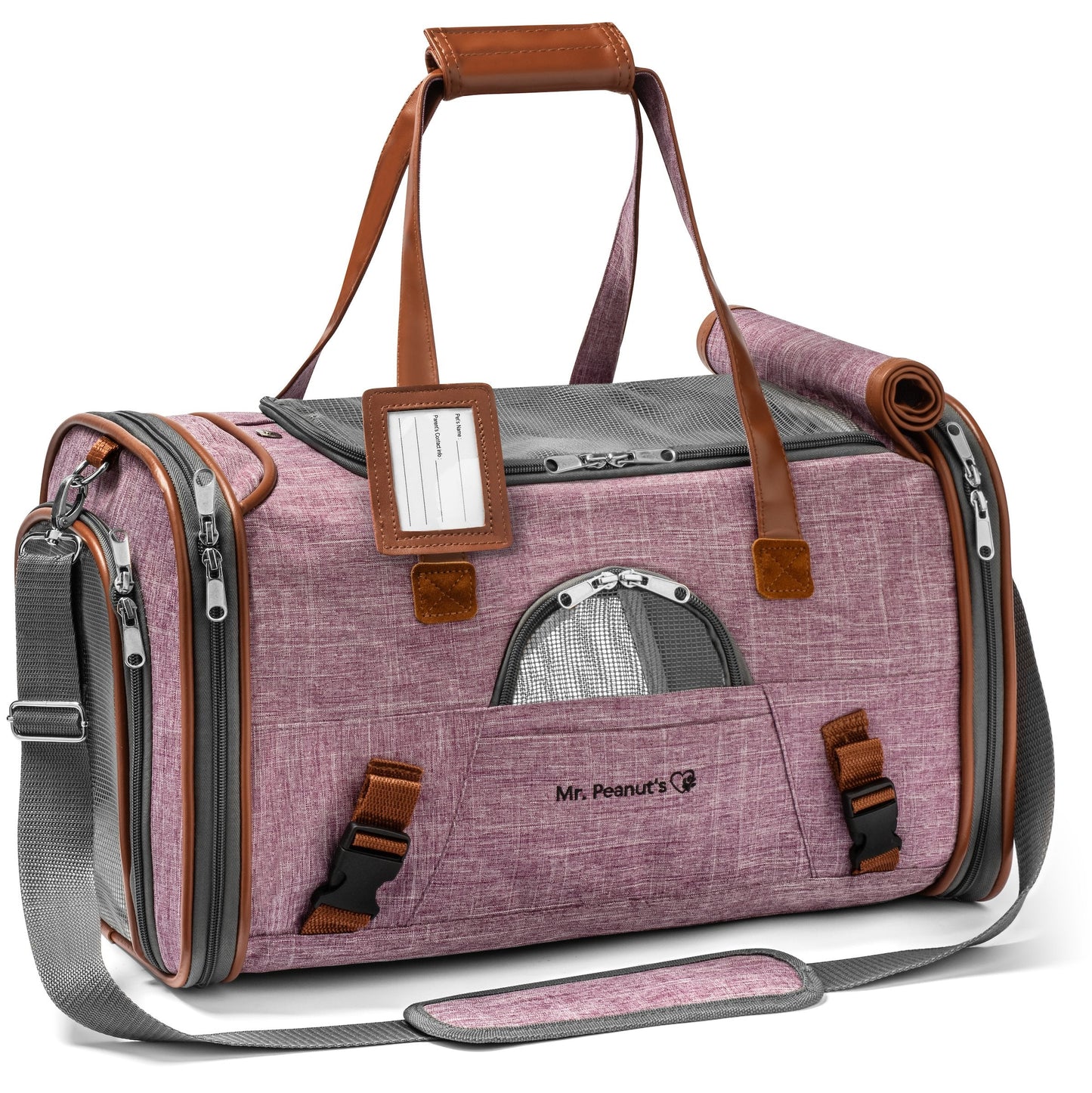 Mr. Peanut's Gold Series Standard Size Airline Compliant Pet Carrier - gallery image 12