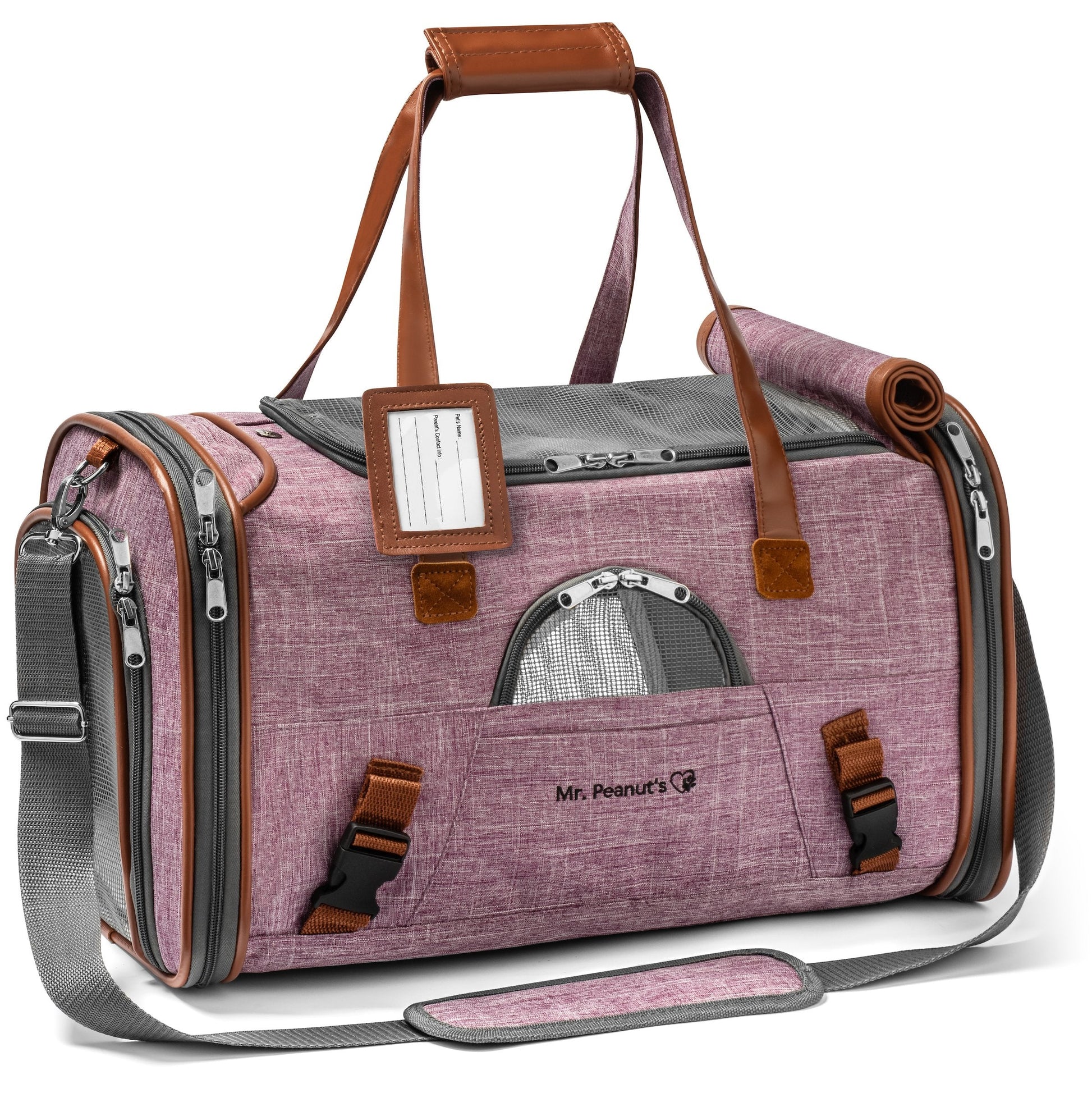 Mr. Peanut's Gold Series Standard Size Airline Compliant Pet Carrier - gallery image 12