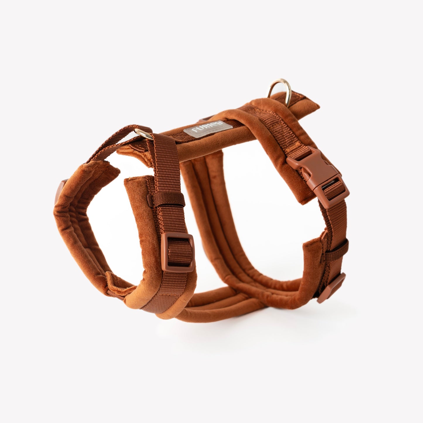 Clay - Velvet Dog Harness - main product image