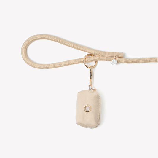 Dog Waste Management 'Tan' Poop Bag Holder Premium Pet Suppl - main product image