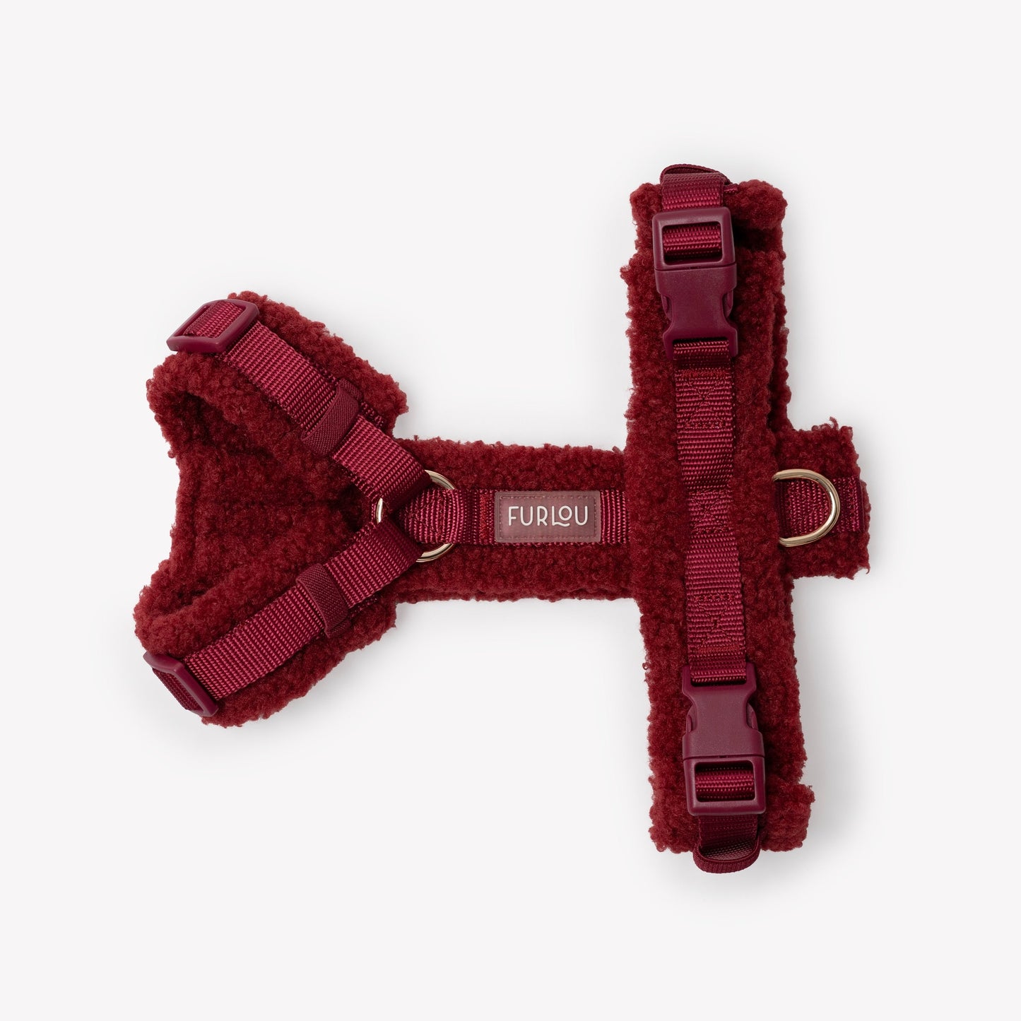 Dog Harnesses 'Bordeaux' Sherpa Dog Harness Premium Pet Supp - detail view