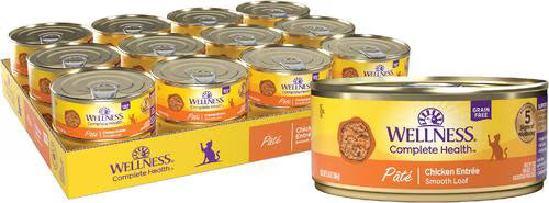 Wellness Complete Health Adult Chicken Dinner Pate Wet Cat 5 - main product image