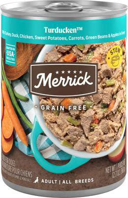 Merrick Grain Free Turducken Wet Dog Food 12 7Oz Wet Dog - main product image