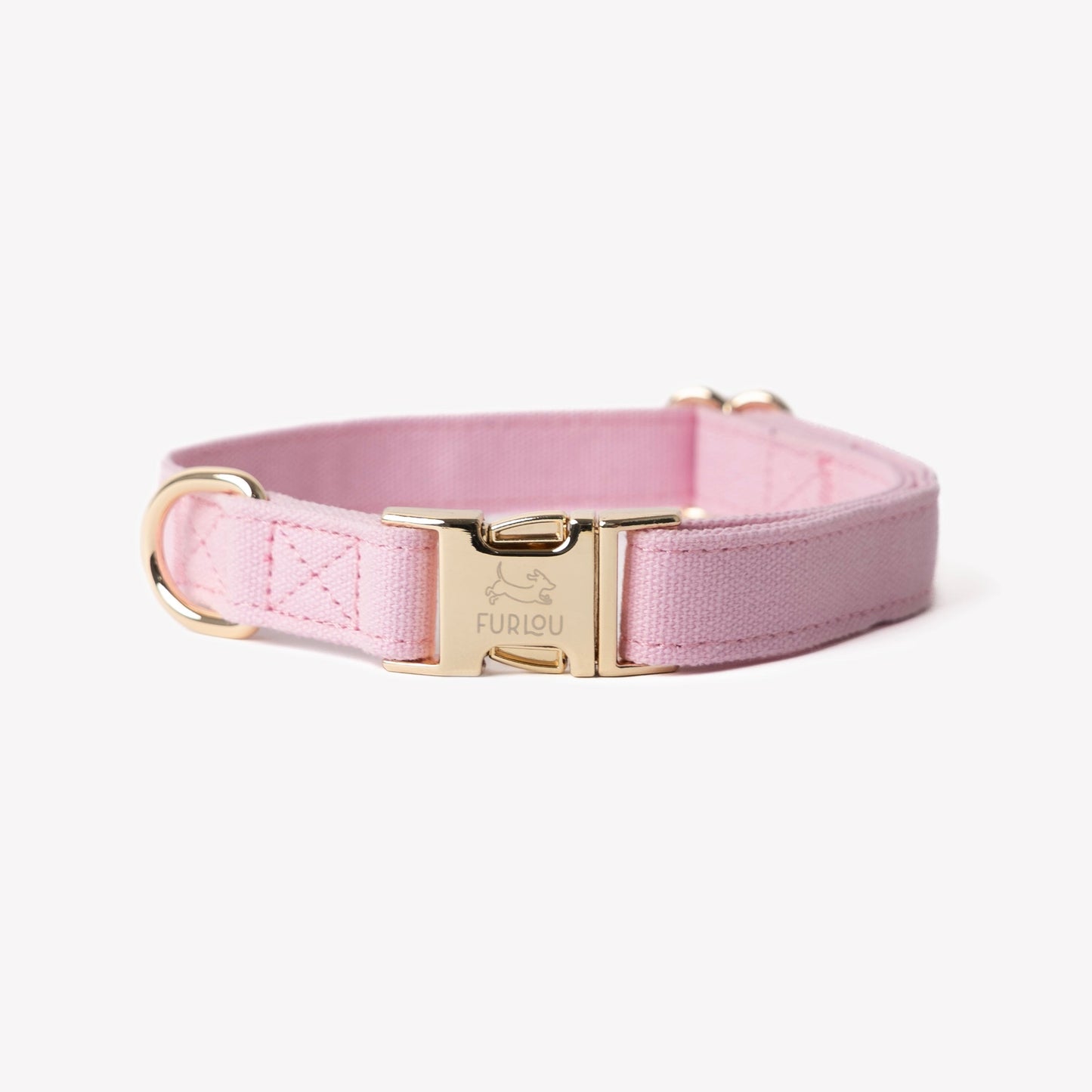 Dog Collars 'Pink' Canvas Dog Collar Premium Pet Supply - main product image