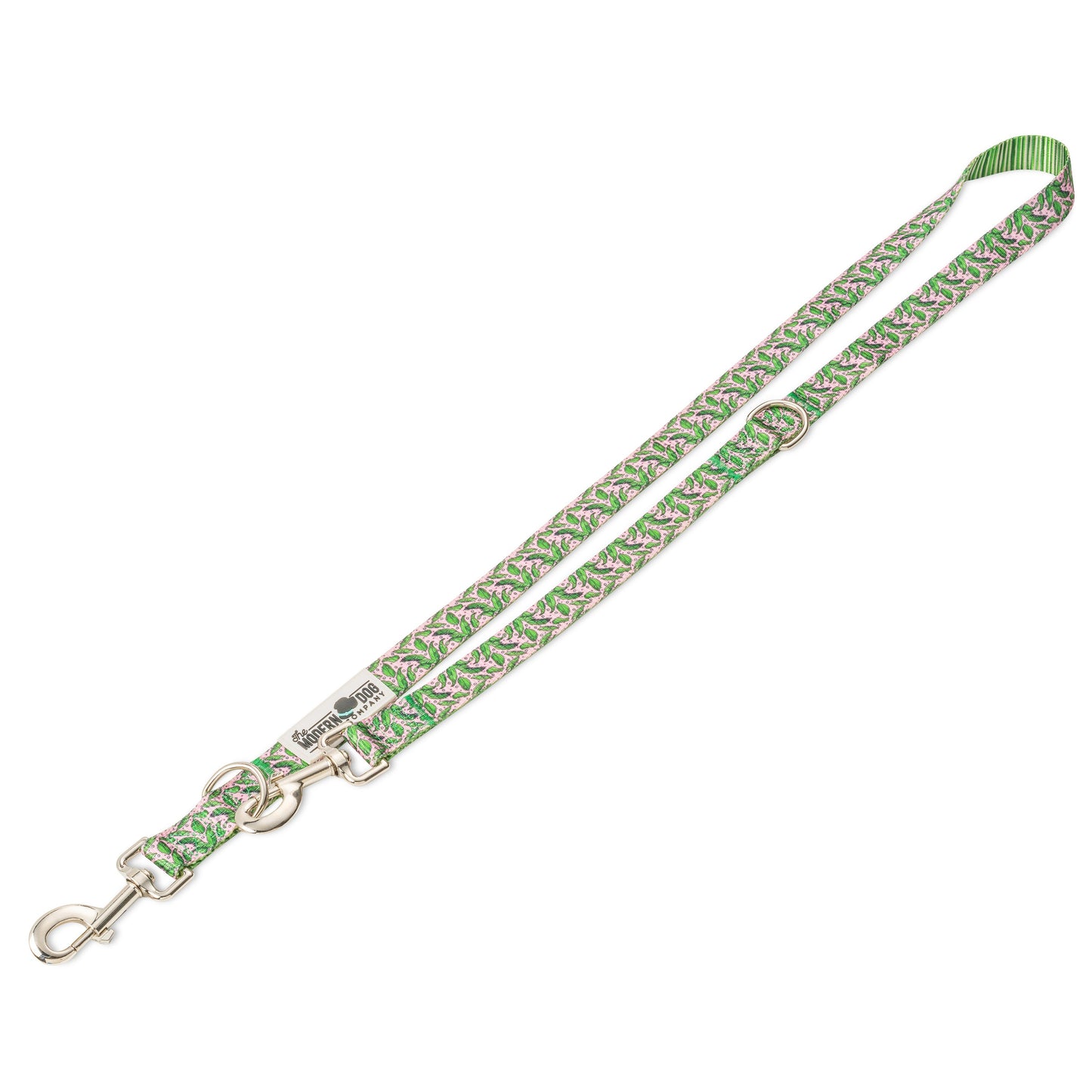 Dog Leash Leash Pink Tropics for Everyday Walking Leash - detail product image for dog leash