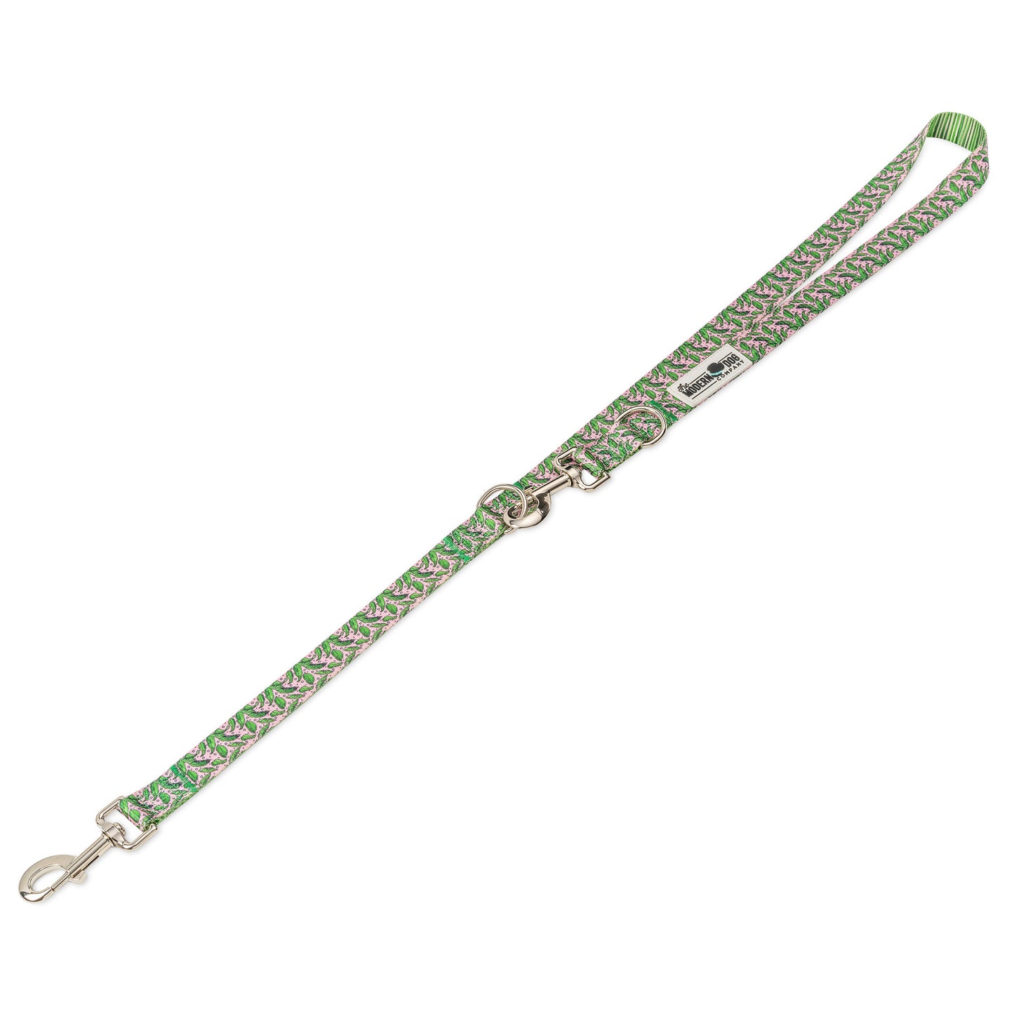 Dog Leash Leash Pink Tropics for Everyday Walking Leash - lifestyle product image for dog leash