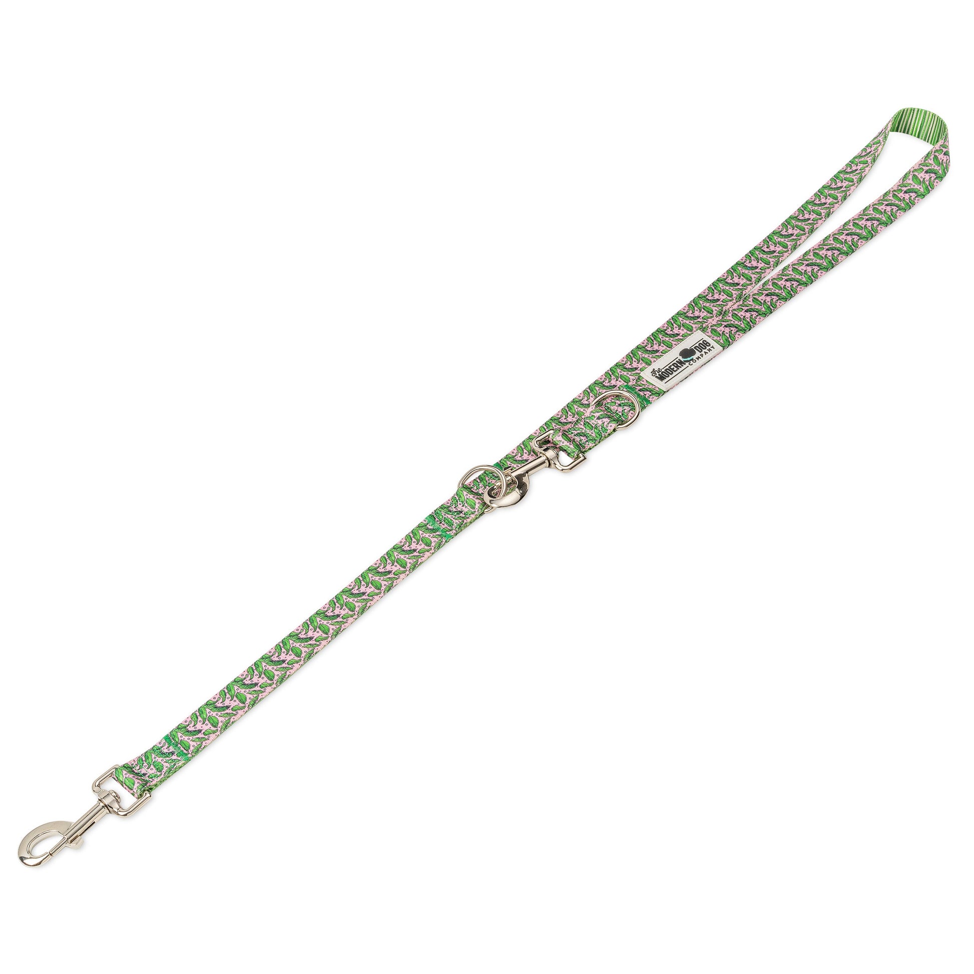 Dog Leash Leash Pink Tropics for Everyday Walking Leash - lifestyle product image for dog leash