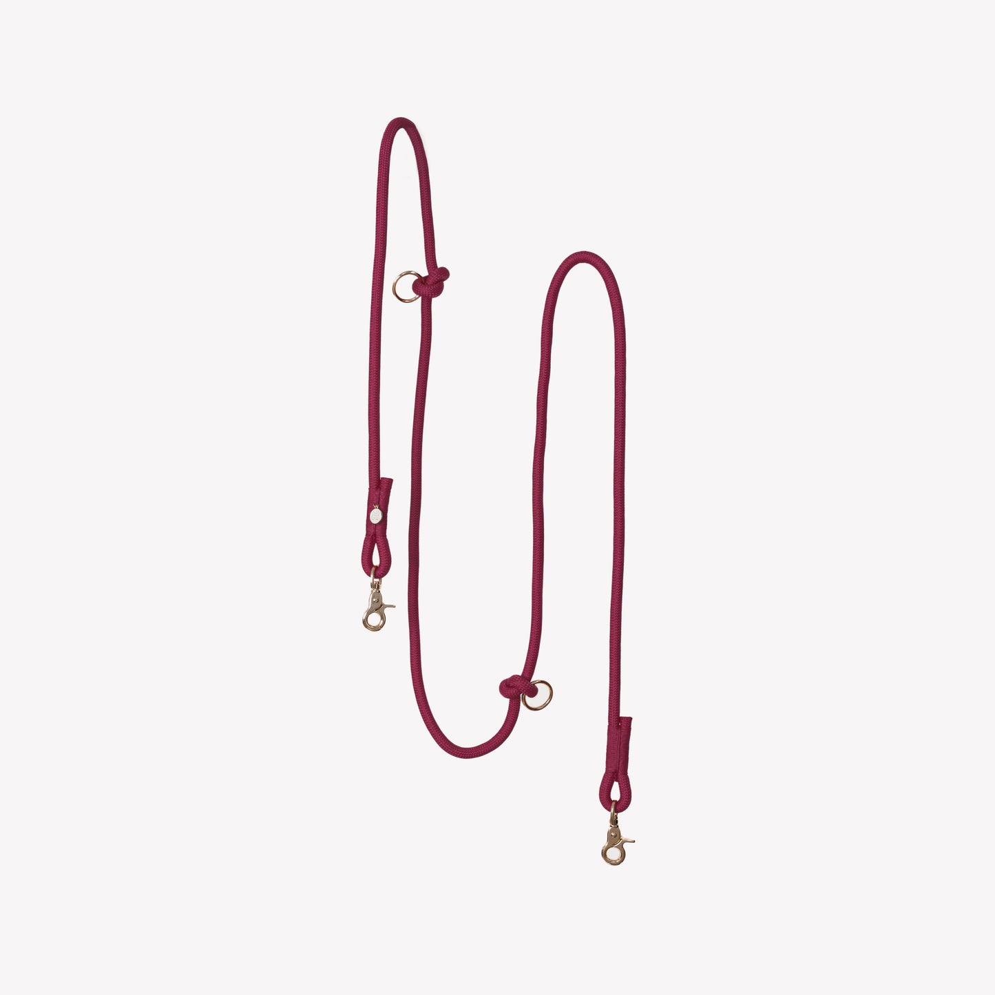 Bordeaux Hands-Free Braided Leash for Dogs - Premium Style - main product image