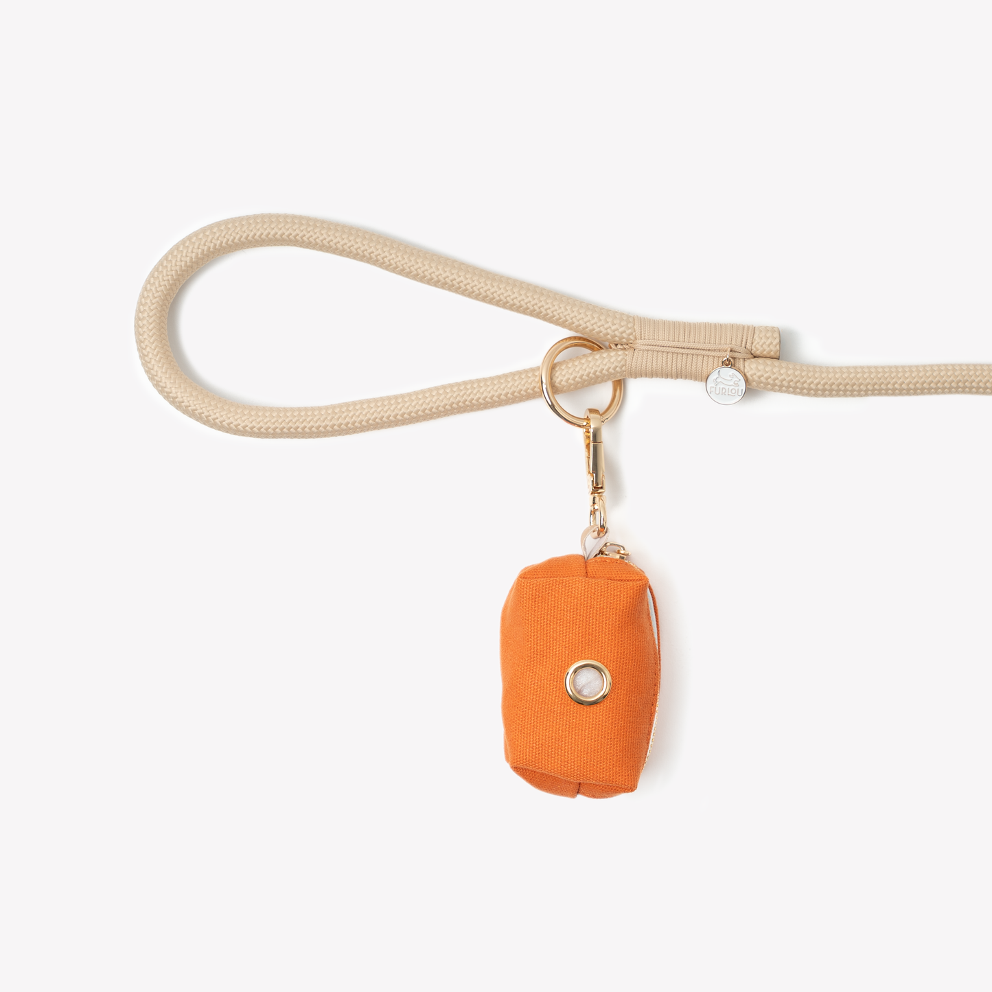 Dog Waste Management Terracotta Poop Bag Holder Premium - main product image