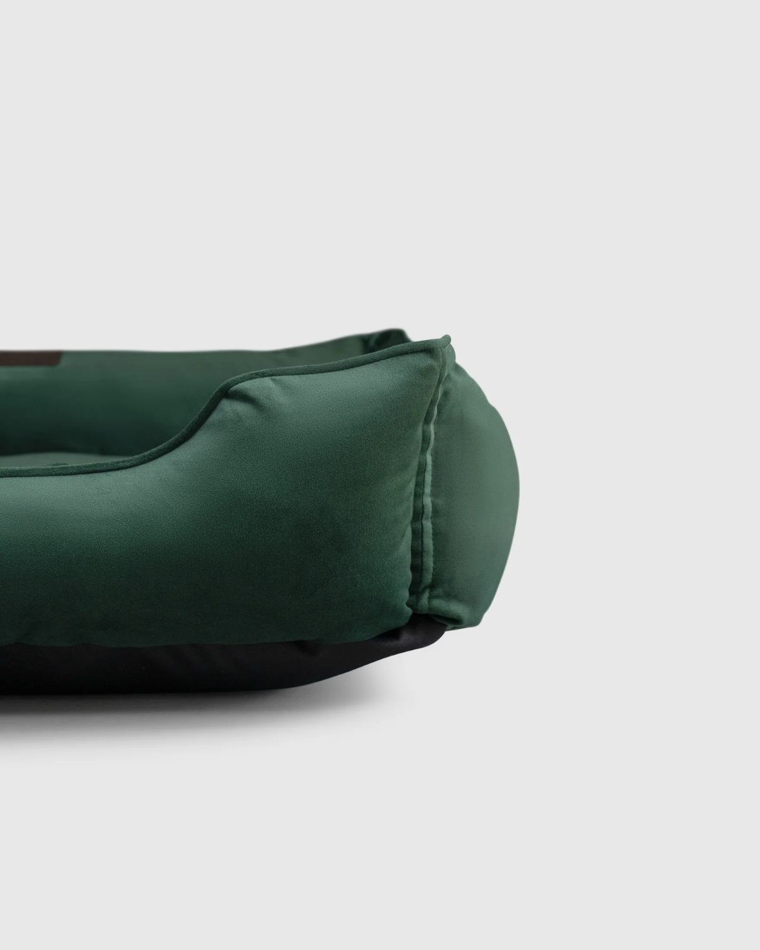 Luxury Dog Bed Classic Velvet Sleeper Green for Comfort, Sup - luxury dog bed view 3 for comfort and support