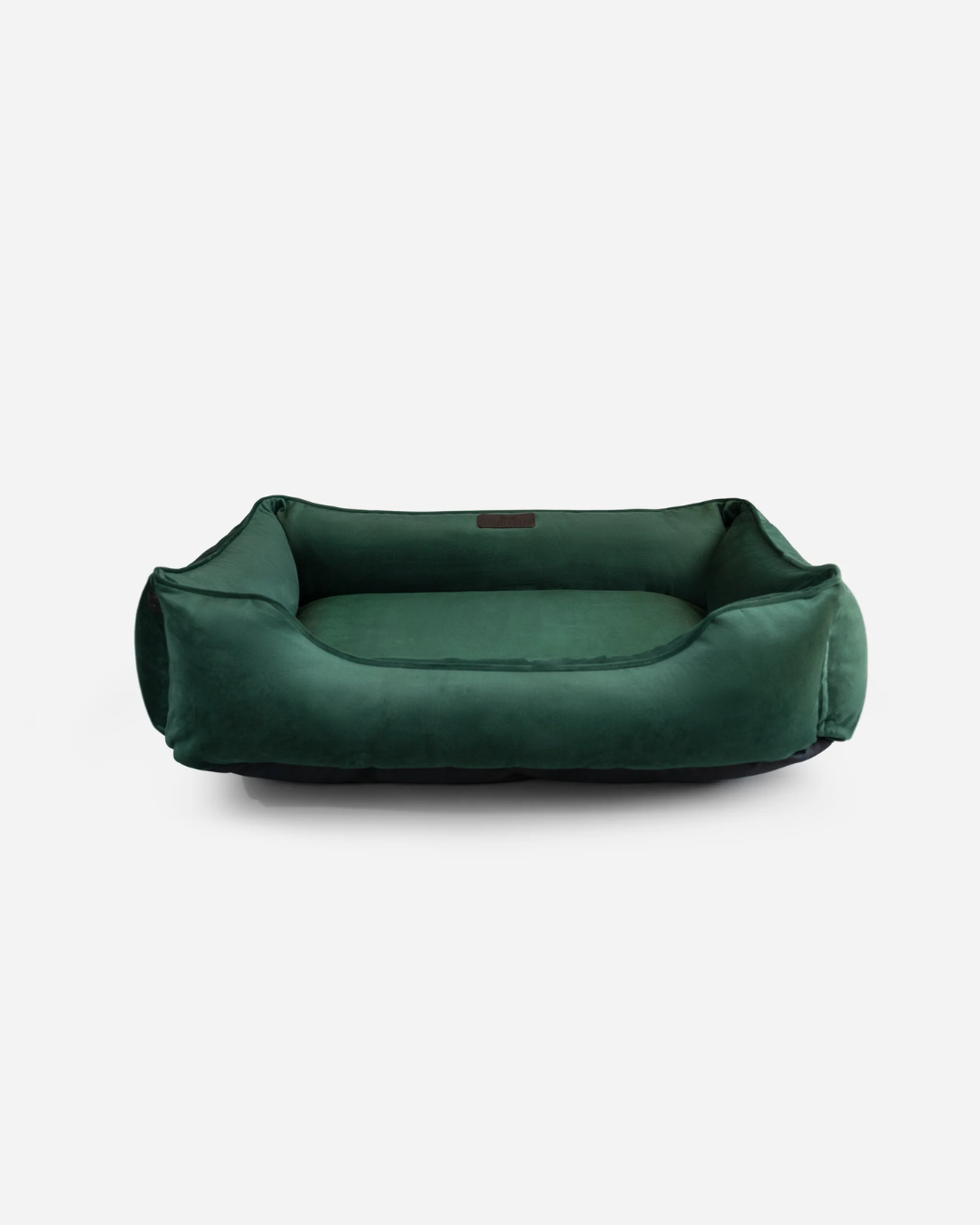 Luxury Dog Bed Classic Velvet Sleeper Green for Comfort, Sup - luxury dog bed view 2 for comfort and support