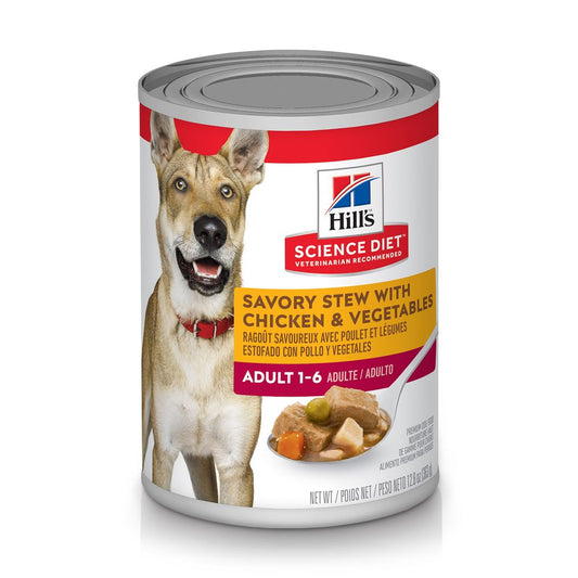 Science Diet Adult Savory Stew With Chicken Vegetables 12 - main product image
