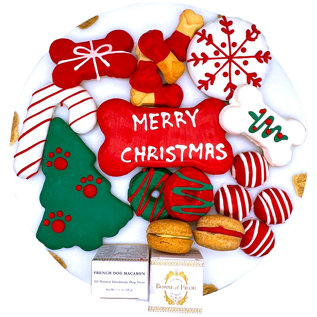 Dog Treats Christmas Themed Treats Gift Box for Daily Use - main product image for dog treats