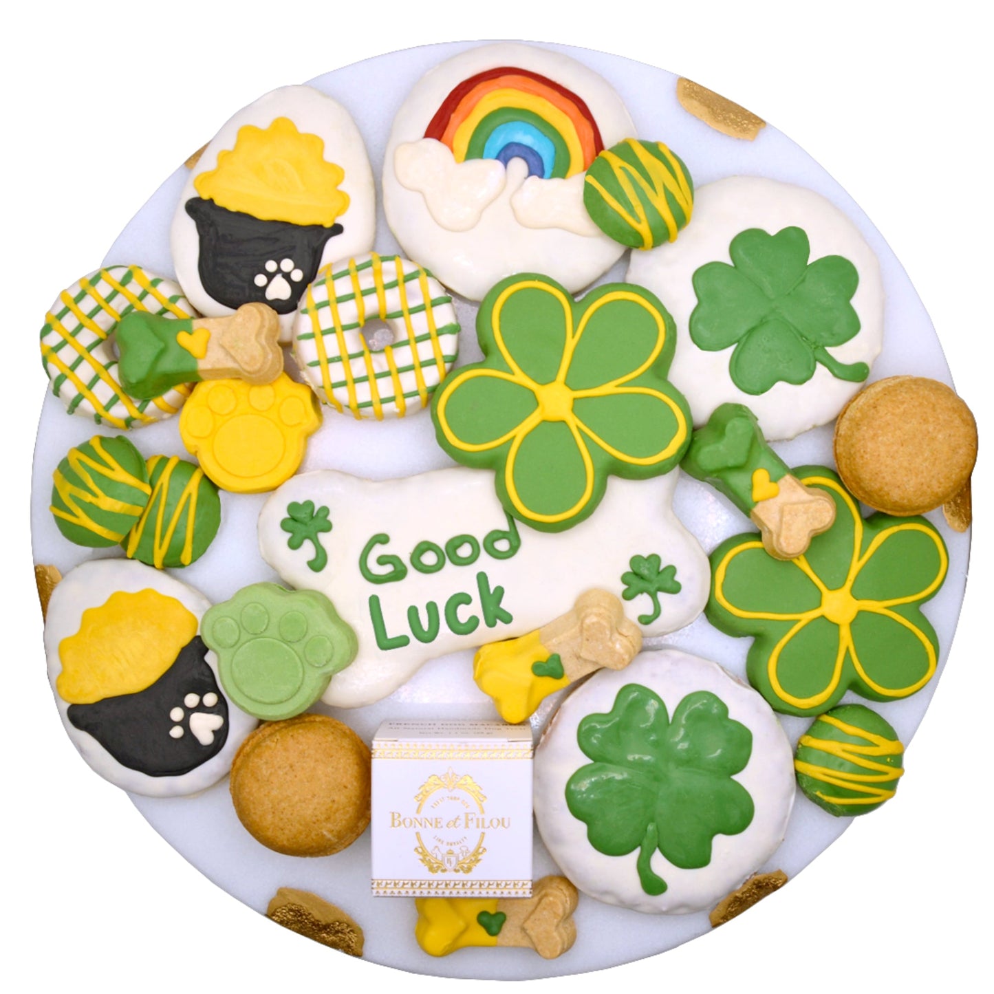 Dog Treats Good Luck Themed Treats Gift Box for Daily Use - main product image for dog treats