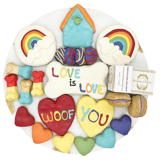 Dog Treats Pride Themed Treats Gift Box for Daily Use Essent - main product image for dog treats