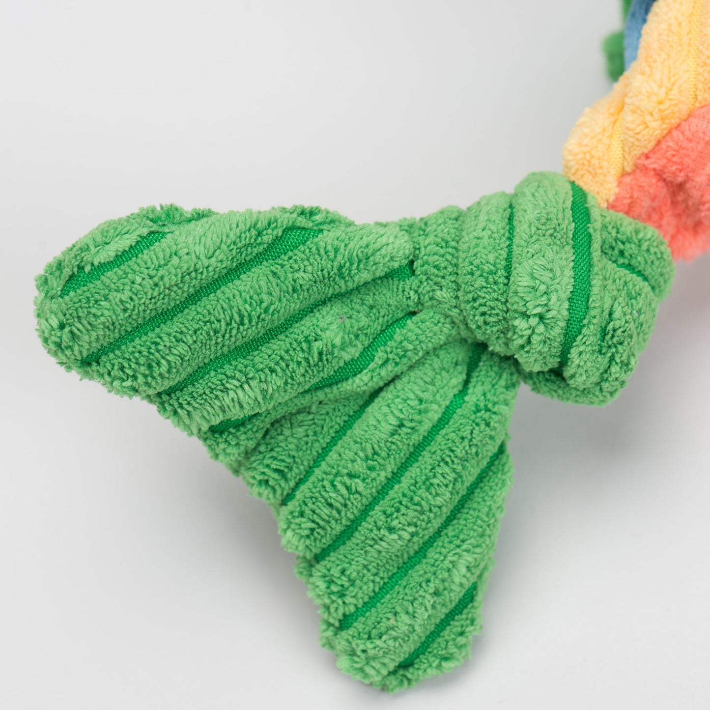 Dog Toy Raucous Rainbow Trout Knottie Plush Toy for Comfort main product image for dogs and cats