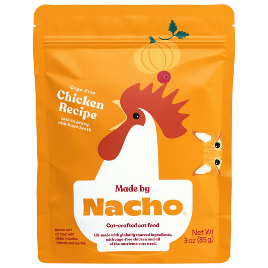 Made By Nacho Chicken In Gravy Cuts Cat Food 3Oz Wet Cat - main product image