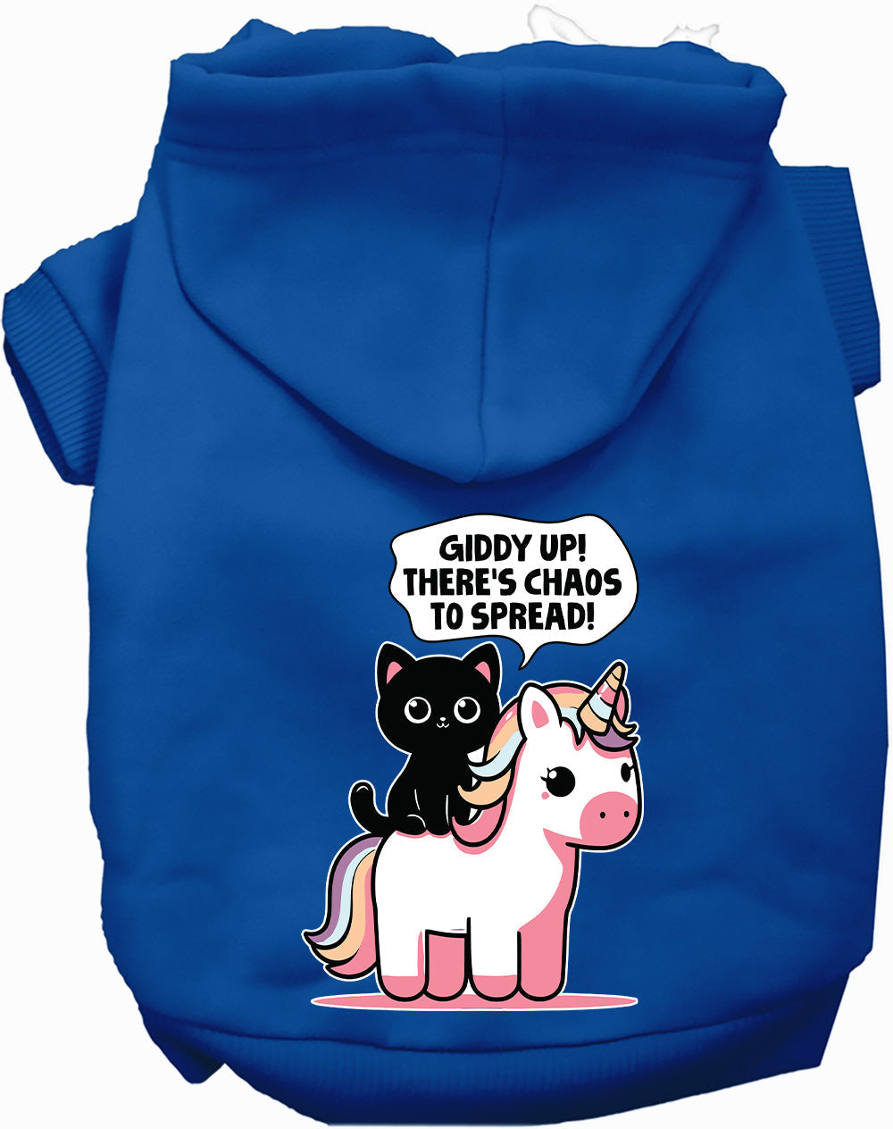 Dog Hoodie Chaos to Spread for Stylish and Playful Pet for - lifestyle view