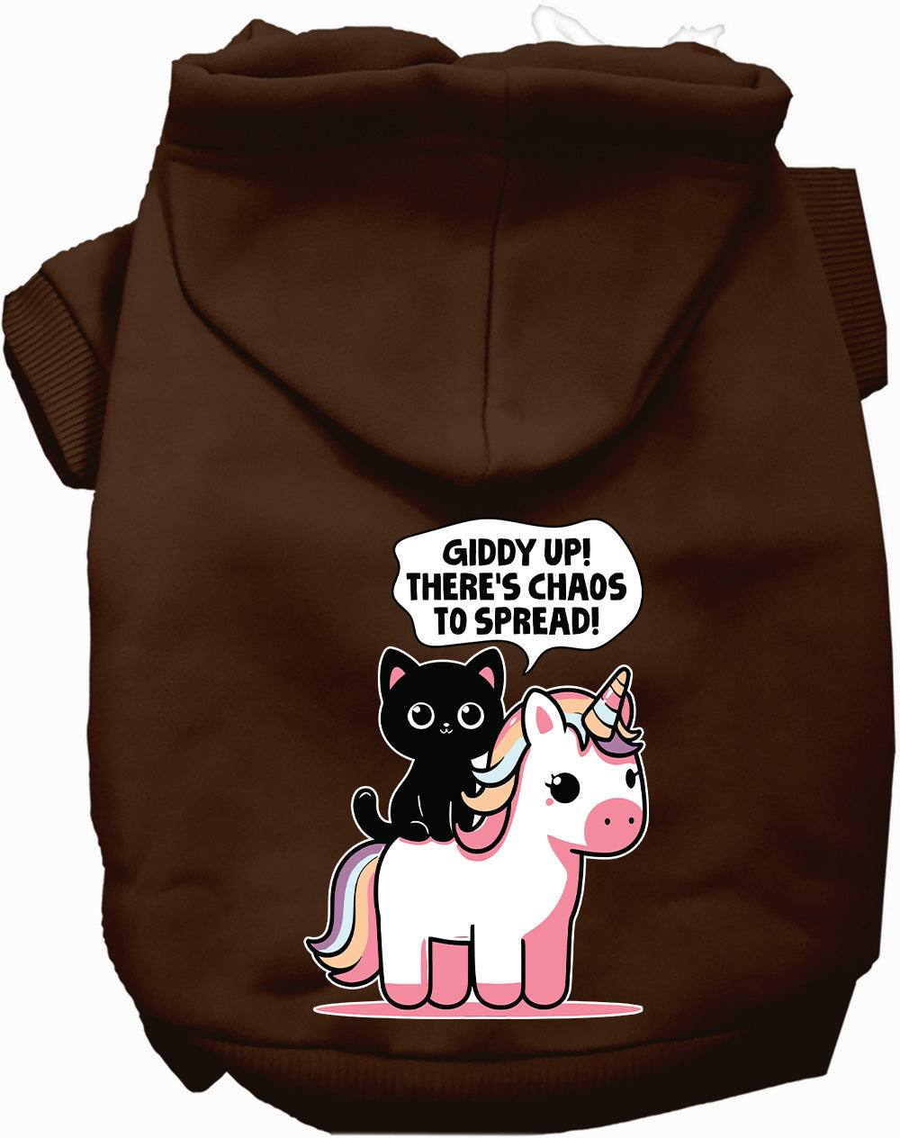 Dog Hoodie Chaos to Spread for Stylish and Playful Pet for - gallery image 5