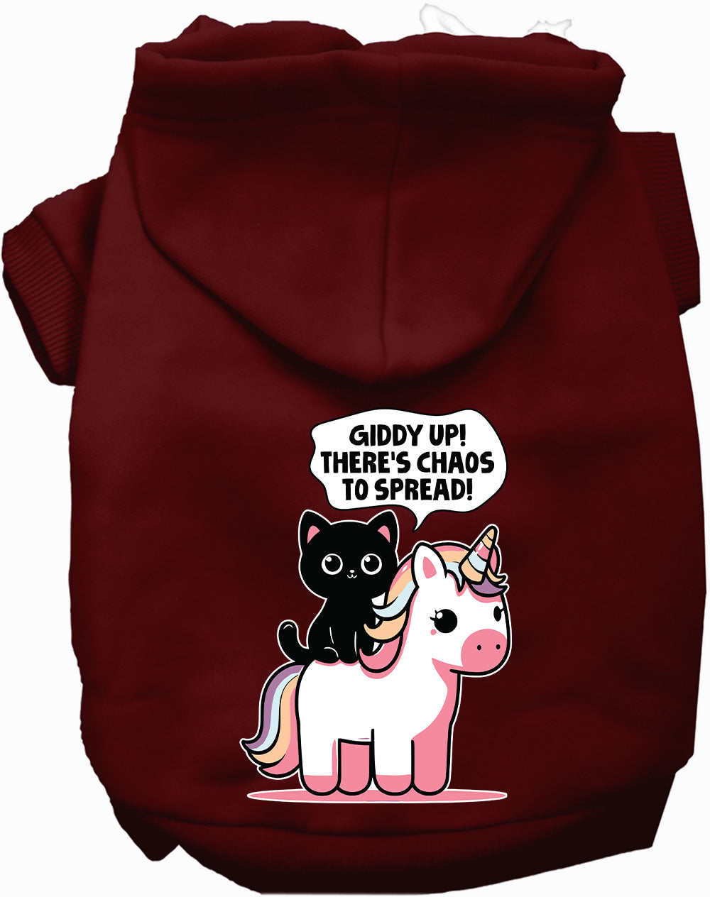 Dog Hoodie Chaos to Spread for Stylish and Playful Pet for - gallery image 9