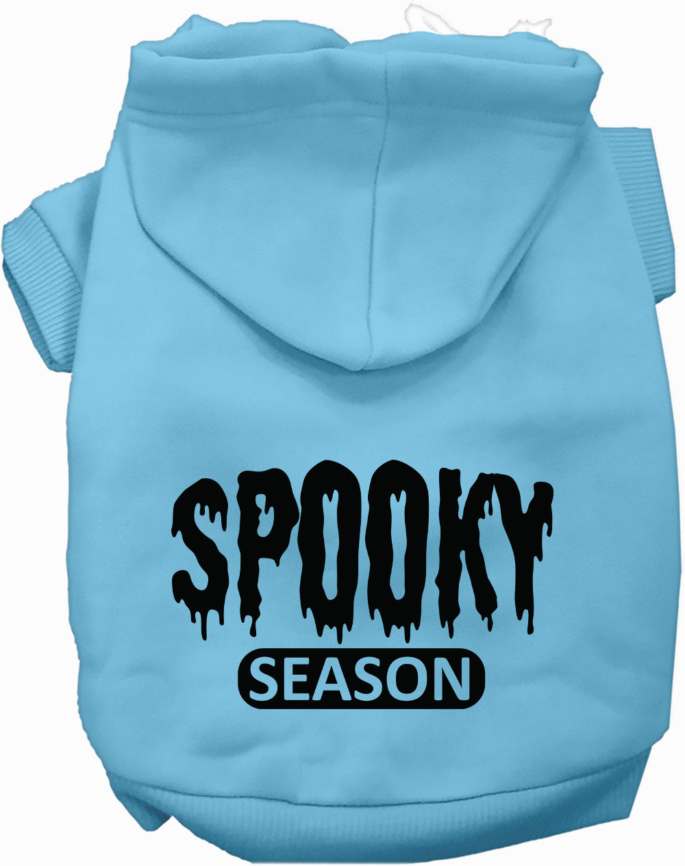 Dog Hoodie Bloody Spooky Season for Festive Halloween Style - lifestyle view