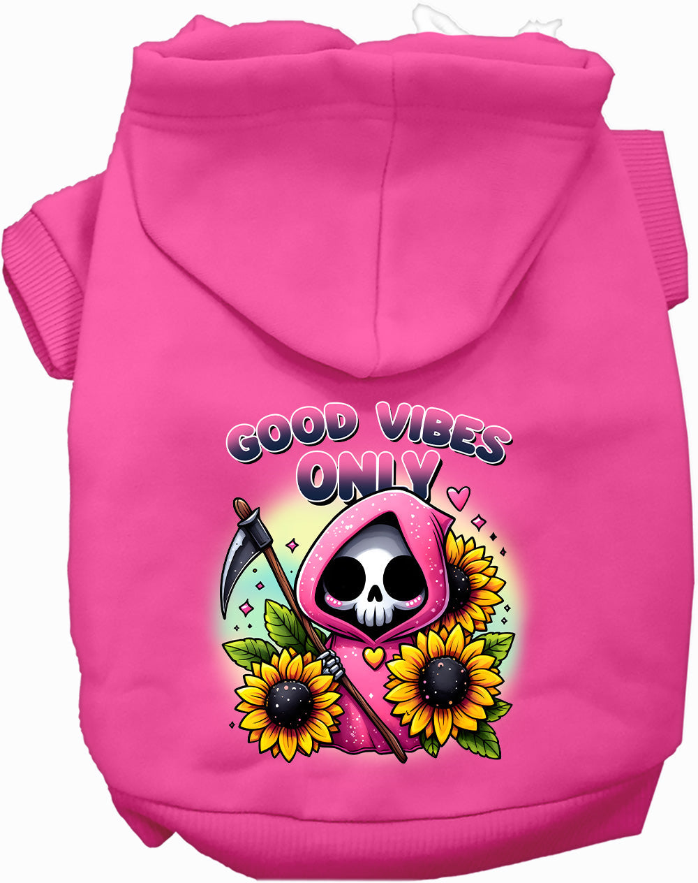 Dog Hoodie Sun Flowers and Scythes for Festive Flair Wear - gallery image 5