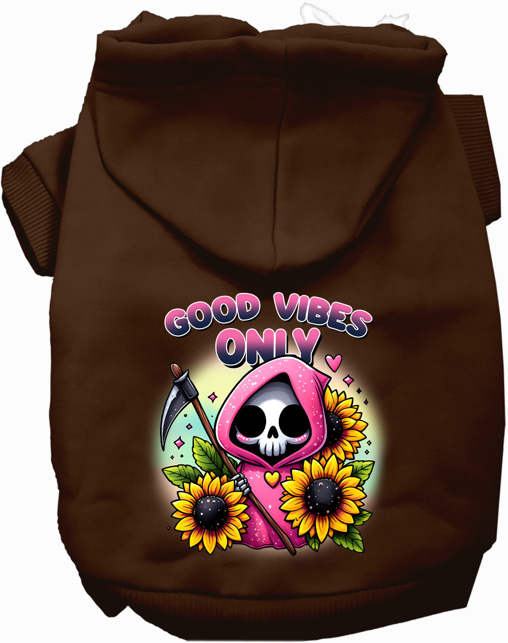 Dog Hoodie Sun Flowers and Scythes for Festive Flair Wear - gallery image 6